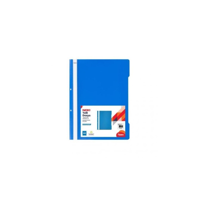 NOKİ TELLİ DOSYA ECO 4828 MAVİ 50 Lİ PAKET