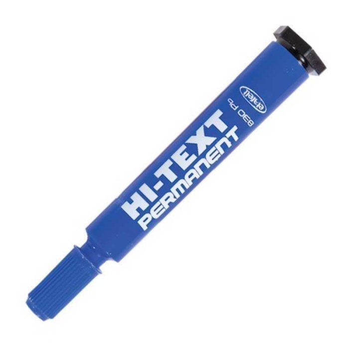 HI-TEXT PERMANENT MARKER YUVARLAK UÇ MAVİ 830 PB