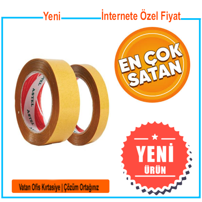 ASTEL ÇİFT TARAFLI BANT 38*25