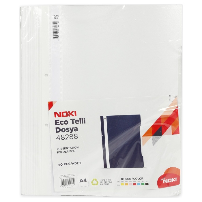 NOKİ TELLİ DOSYA ECO 4828 BEYAZ