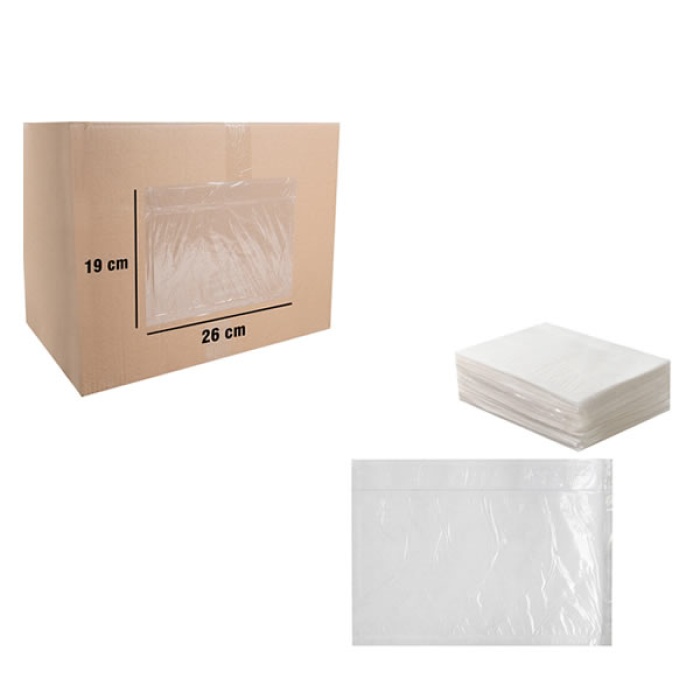 KARGO/FATURA CEBİ 19CMX26CM 250Lİ PAKET