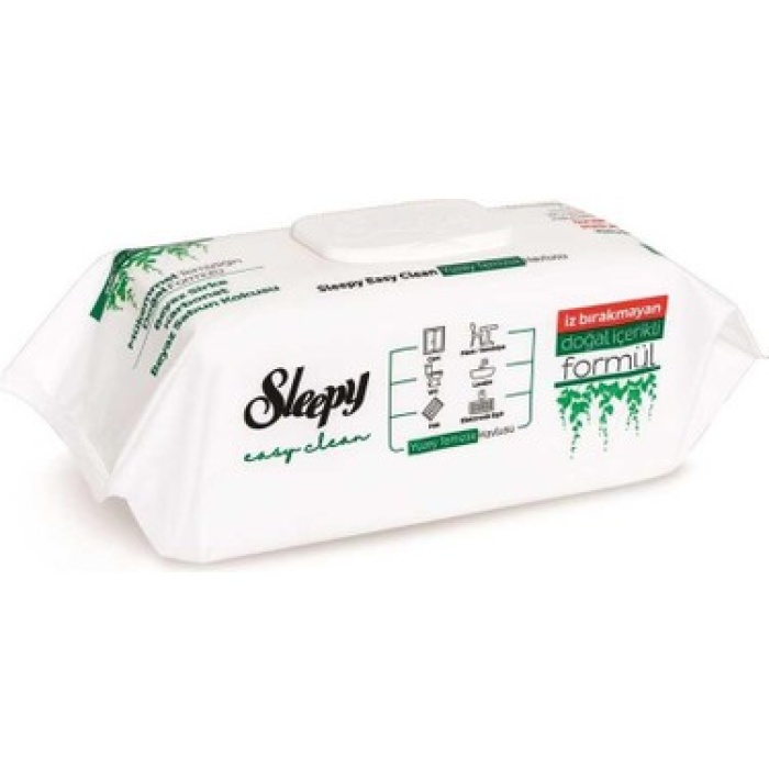 SLEEPY YÜZEY TEMİZLİK HAVLUSU BEYAZ SİRKE KARBONAT BEYAZ SABUN KOKULU (YEŞİL)