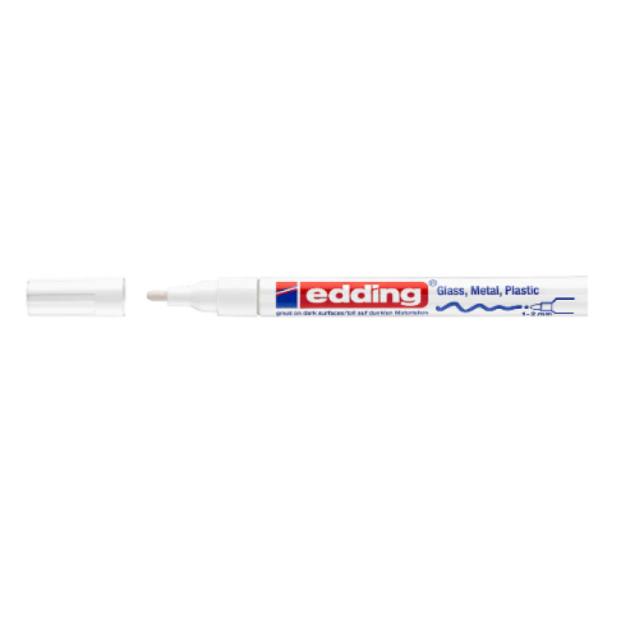 EDDİNG DEKORASYON MARKÖRÜ E-751 BEYAZ