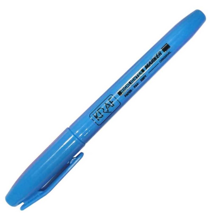 KRAF FOSFORLU KALEM TİPİ 340 MAVİ