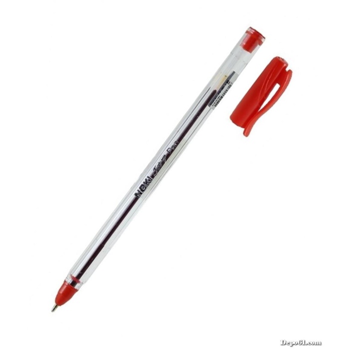 NOKİ TÜKENMEZ KALEM JET BALL PEN KIRMIZI JBP-80