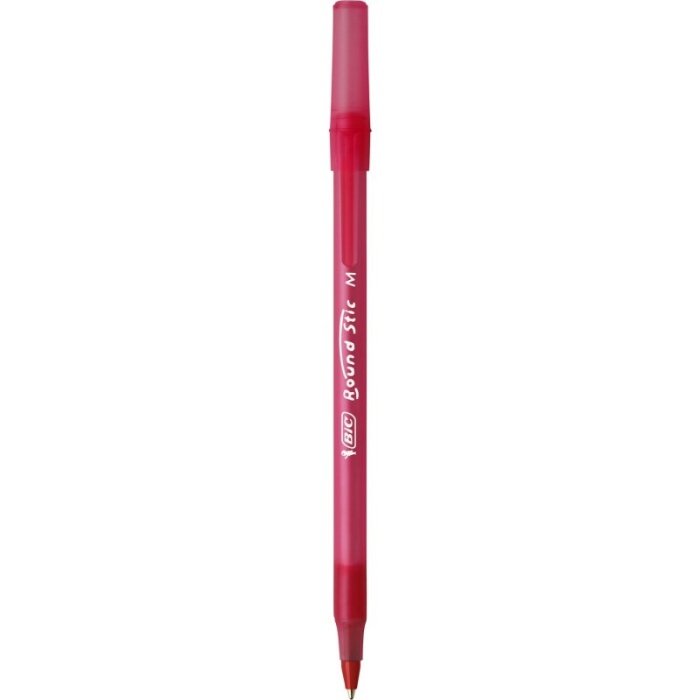 BIC TÜKENMEZ KALEM ROUND STIC KIRMIZI 962555