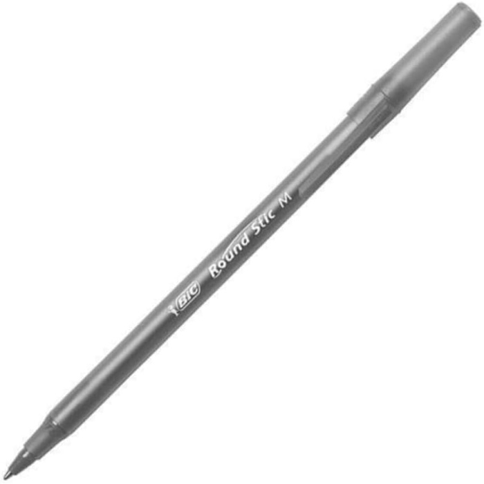 BIC TÜKENMEZ KALEM ROUND STIC SİYAH