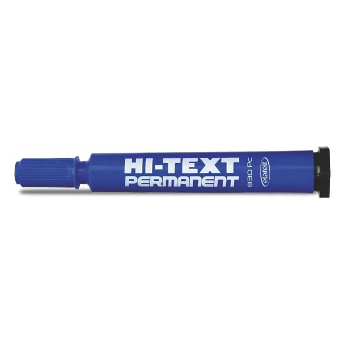 HI-TEXT PERMANENT MARKER YUVARLAK UÇ MAVİ 830 PB