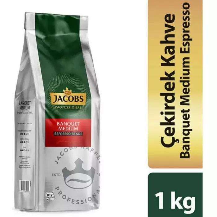 JACOBS ESPRESSO BANQUET ÇEKİRDEK KAHVE 1 KG