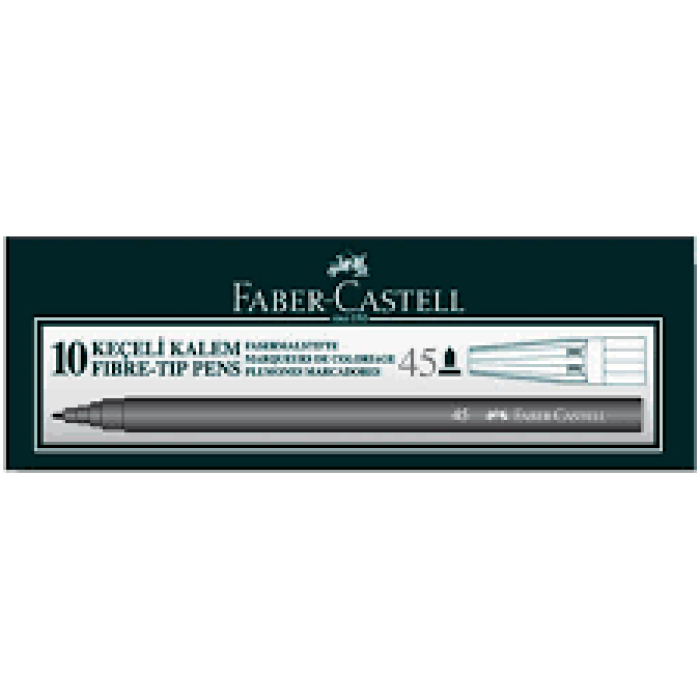 FABER KEÇELİ KALEM SİYAH 155002