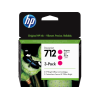 HP 712 3LÜ PAKET 29 ML MACENTA DESİGNJET MÜREKKEP KARTUŞU