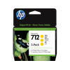 HP 712 3LÜ PAKET 29 ML SARI DESİGNJET MÜREKKEP KARTUŞU