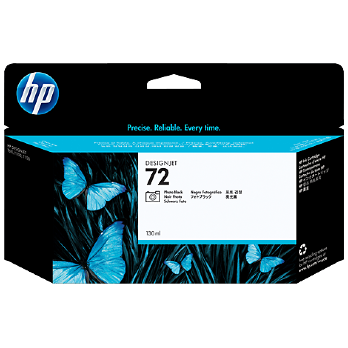 HP C9370A  72 130 ml Foto Siyah Mürekkep Kartuşu