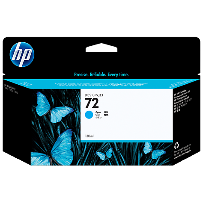 HP 72  (C9371A) Camgöbeği 130 ml  DesignJet Mürekkep Kartuşu