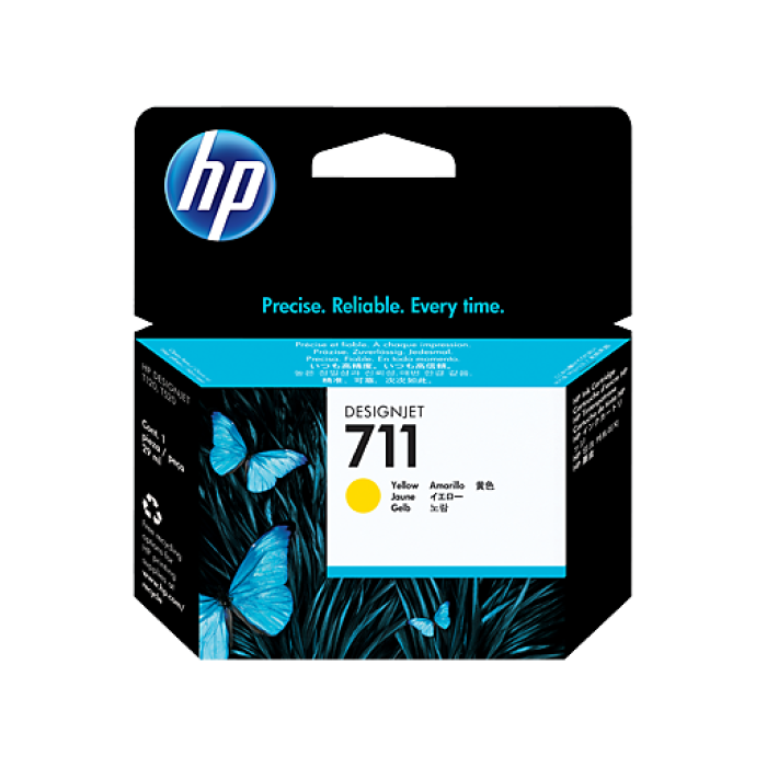 HP CZ132A 711 29 ML SARI DESİGNJET MÜREKKEP KARTUŞU