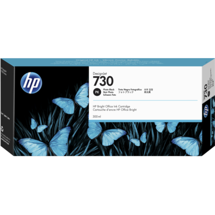 HP P2V73A 730 300 ML FOTOĞRAF SİYAHI DESİGNJET MÜREKKEP KARTUŞU