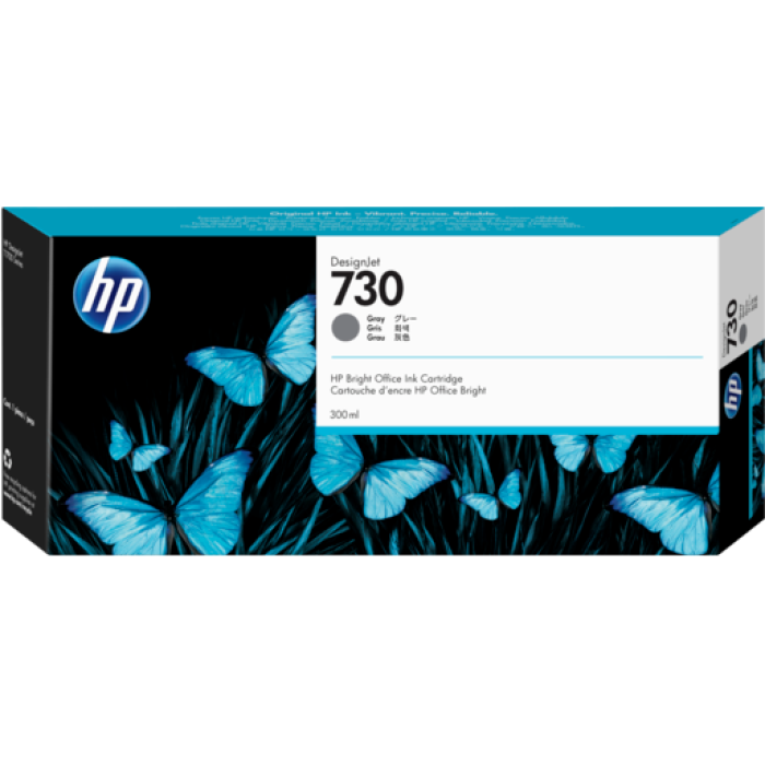 HP P2V72A 730 300 ML GRİ DESİGNJET MÜREKKEP KARTUŞU