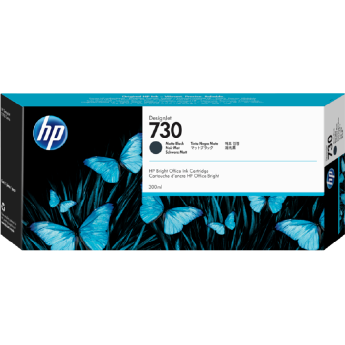 HP P2V71A 730 300 ML MAT SİYAH DESİGNJET MÜREKKEP KARTUŞU