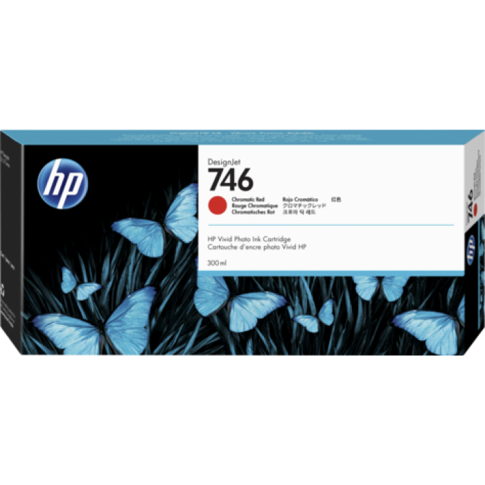 HP P2V81A 746 300 ML DESİGNJET KROMATİK KIRMIZI MÜREKKEP KARTUŞU