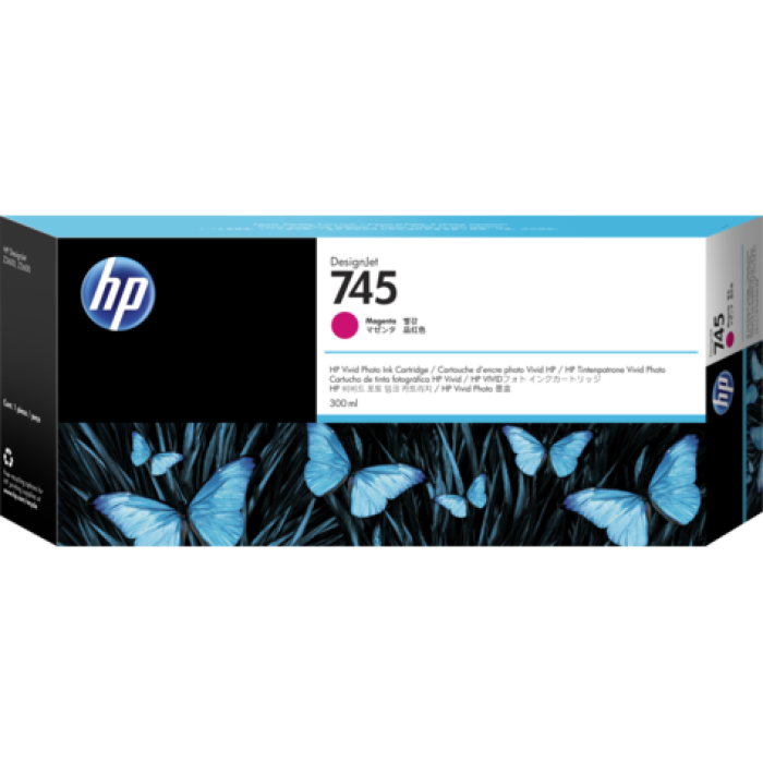 HP F9K01A 745 300 ML DESİGNJET MACENTA MÜREKKEP KARTUŞU