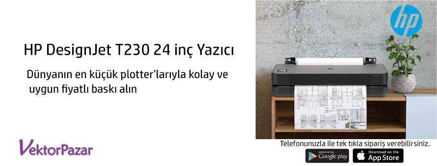 HP Designjet T230 24inc (A1) Yazıcı