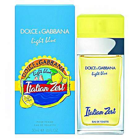 Perfume dolce gabbana best sale light blue italian zest