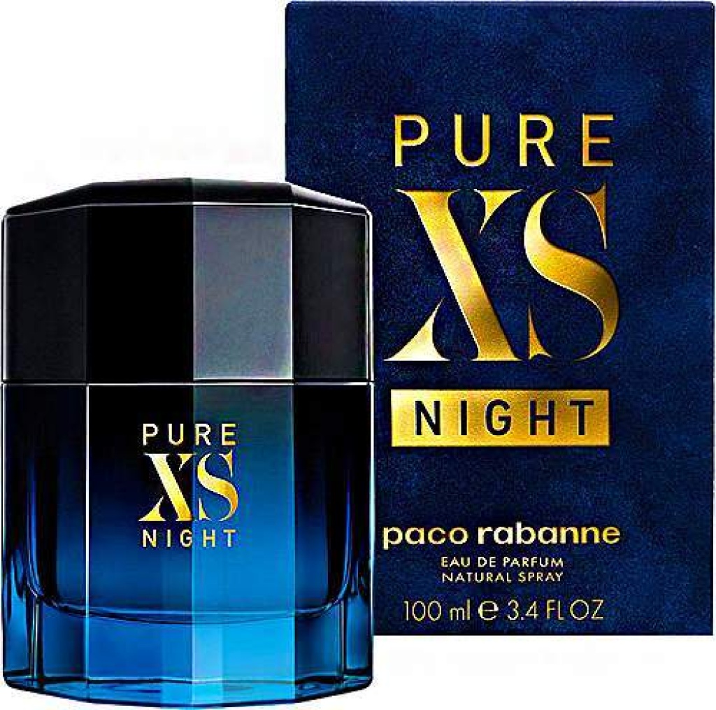 Туалетная вода xs paco rabanne. Paco Rabanne Pure XS Night EDP 100ml. Мужская туалетная вода Pure XS Paco Rabanne. Paco Rabanne Pure XS мужской. XS Paco Rabanne мужские 100 мл.