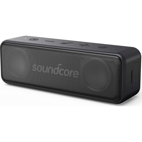 Anker Soundcore Motion B Bluetooth Hoparlör - 12W Stereo Ses - IPX7 Suya Dayanıklılık - 12 Saate Varan Şarj - Siyah