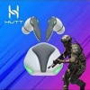 Hutt Gc1 Işıklı Oyuncu Kulaklığı Mikrofonlu Kablosuz Bluetooth V5.1 - Beyaz