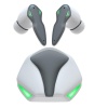 Hutt Gc1 Işıklı Oyuncu Kulaklığı Mikrofonlu Kablosuz Bluetooth V5.1 - Beyaz