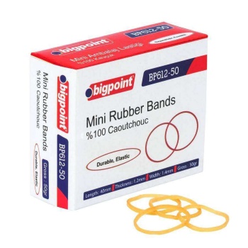 Bigpoint Mini Ambalaj Lastiği 50 Gram %100 Kauçuk