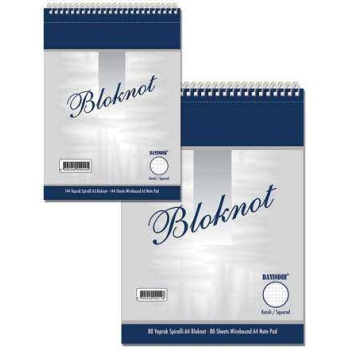 BAYINDIR BLOKNOT SPR. A5 1.HM.60GR.144YP.ÇİZGİLİ
