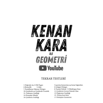 Kenan Kara Tekrar Testleri Siyah Beyaz