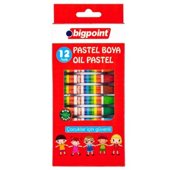 Bigpoint Pastel Boya 12 Renk
