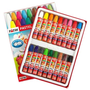FATİH PASTEL BOYA 18 RENK KİNG SİZE (KUTULU)