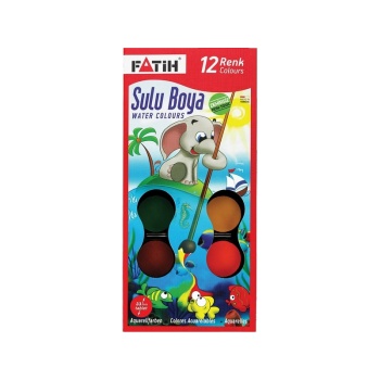 FATİH SULU BOYA K-12 Lİ KİNG SİZE