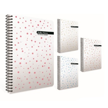 GIPTA DEFTER POLKA NOTES 17x24 120YP KARE SPR.