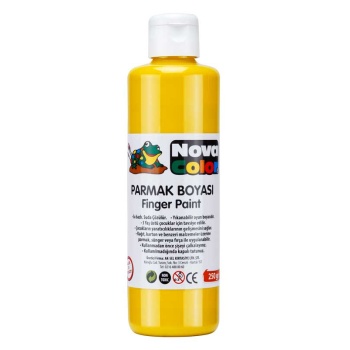 NOVA COLOR PARMAK BOYASI 250GR SARI