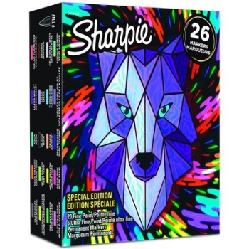 SHARPIE FINE PERMANENT MARKÖR 26LI KUTU-KURT