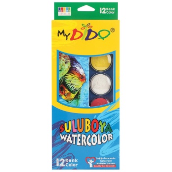 SÜDOR MYDİDO SULUBOYA 12Lİ KÜÇÜK (İTHAL)