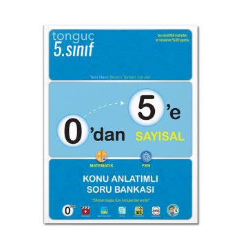0dan 5e Sayısal Konu Anlatımlı Soru Bankası