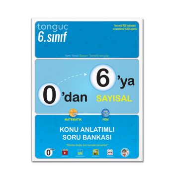 0dan 6ya Sayısal Konu Anlatımlı Soru Bankası