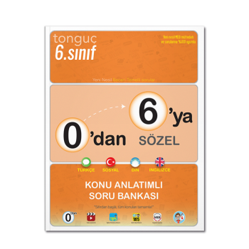 0dan 6ya Sözel Konu Anlatımlı Soru Bankası