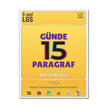 LGS Günde 15 Paragraf ve Anlam Bilgisi