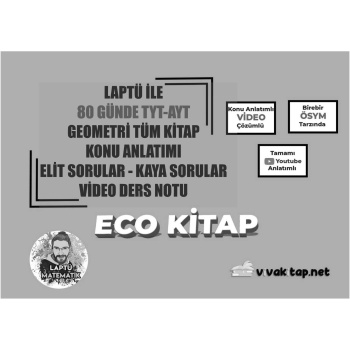 Laptü Geo. Eko BoyTüm Kitap Siyah Beyaz