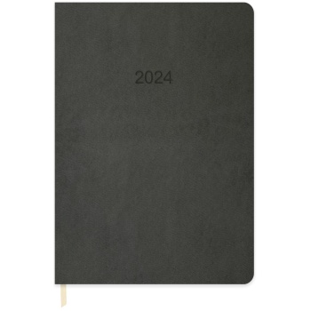 KESKİN AJANDA 17x24 GÜNLÜK TERMO DERİ GRİ