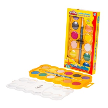 PLAY-DOH SULUBOYA TABLET JUMBO 30MM 12 RENK