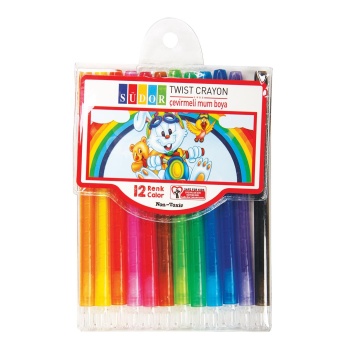 SÜDOR MUM BOYA ÇEVİRMELİ SET 12Lİ