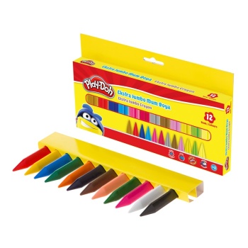 PLAY-DOH MUM BOYA CRAYON EXTRA JUMBO 12 RENK