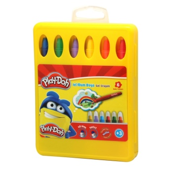 PLAY-DOH MUM BOYA CRAYON SİLİNEBİLİR 6 RENK